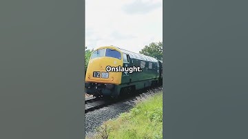 Only Two Warships Survived—See Them Roar #warship #class42 #locomotive #ukrail #fyp