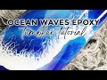 Epoxy waves tumbler tutorial