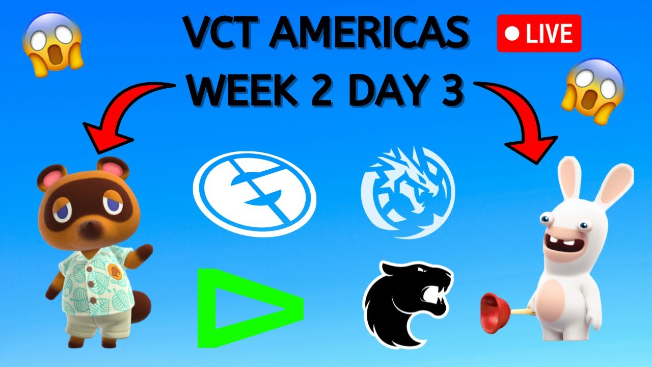 VCT AMERICAS SUPER WEEK WATCH PARTY | EG vs LEV | LOUD vs FUR