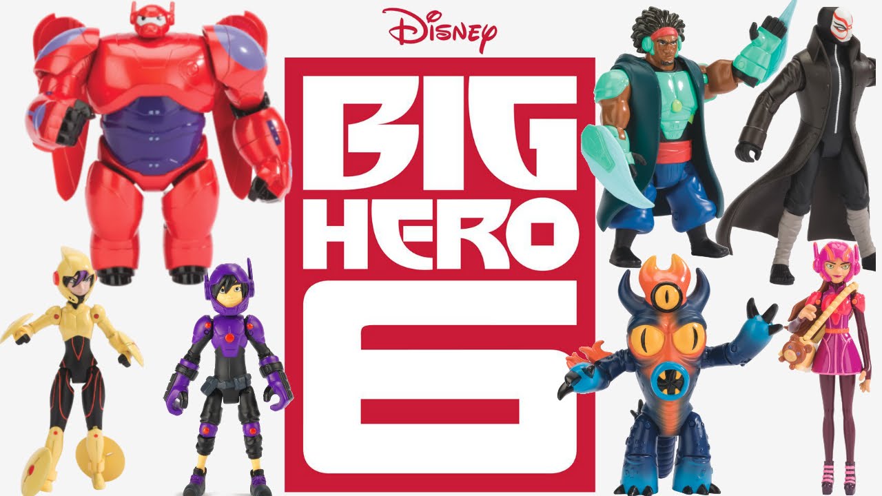 big hero 6 figure set