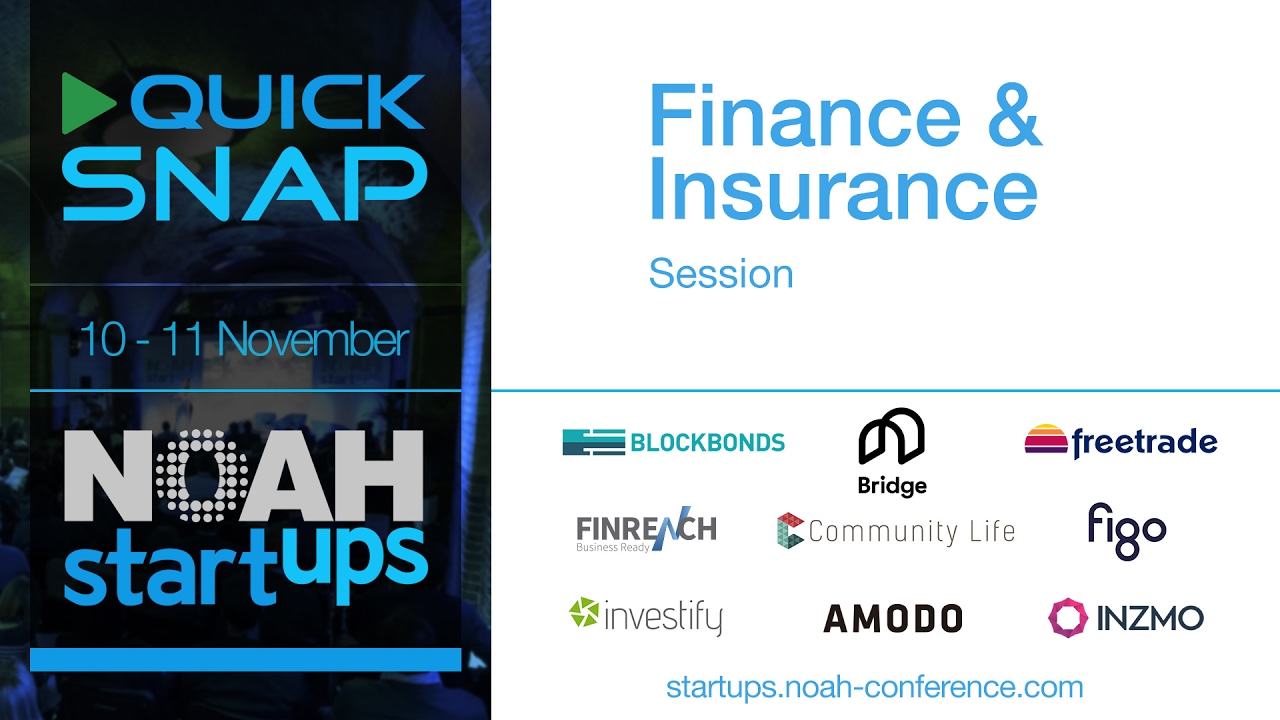 Quick Snap - Finance & Insurance - Startup Competition NOAH16 London - YouTube