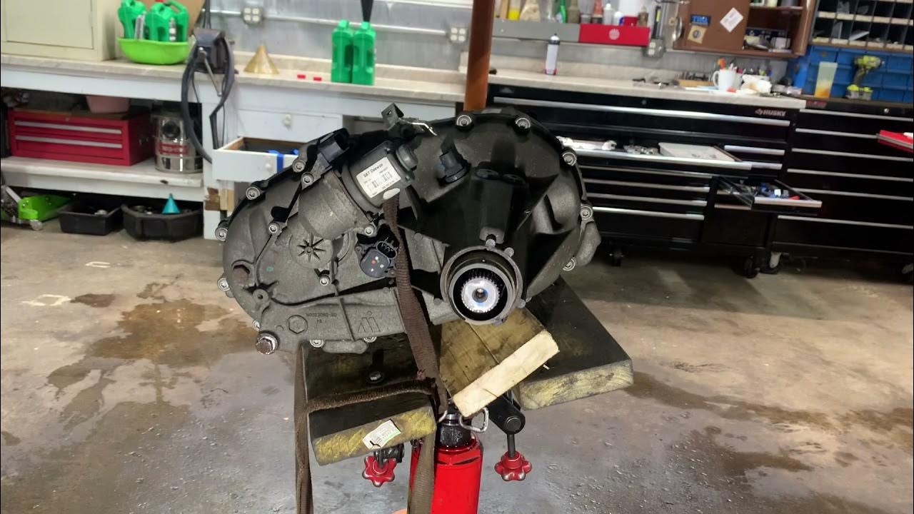 2014 GMC 1500 Remove transmission 4x4 part 1of 2 - YouTube