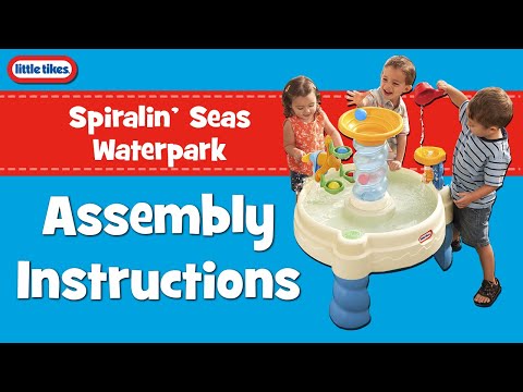 Spiralin' Seas Waterpark | Assembly Instructions | Little Tikes