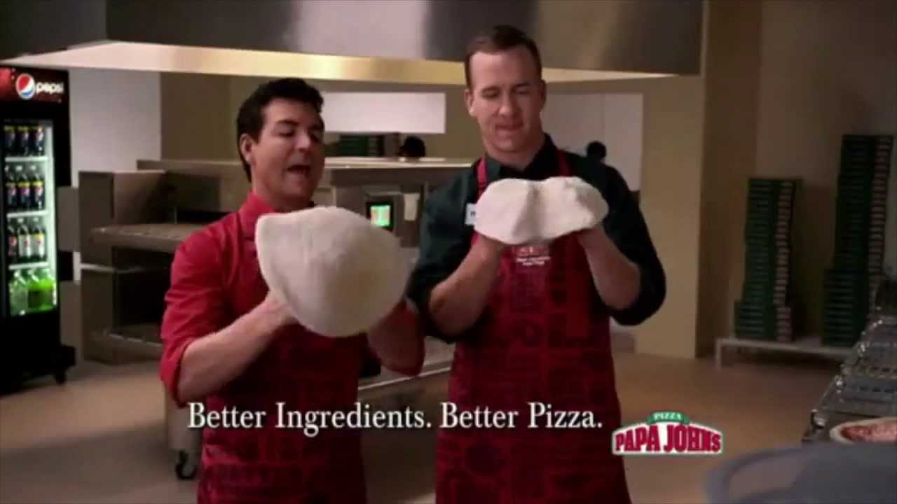 Papa Johns Commercial.