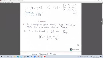 Computation of Spatial Descriptions and Transformations using MATLAB Robotics Toolbox.