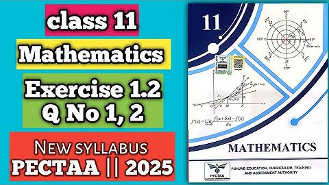 📚 1st Year Mathematics | Chapter 1: Complex Numbers | Exercise 1.2 Q no. 1, 2 📚