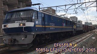 EF65付き✨5085レEF210-312+EF65  2065
