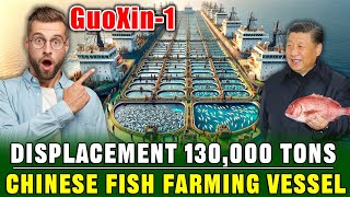 Displacement of 130,000 Tons! China Builds the World's Largest Mobile Marine Fish Farming Vessel