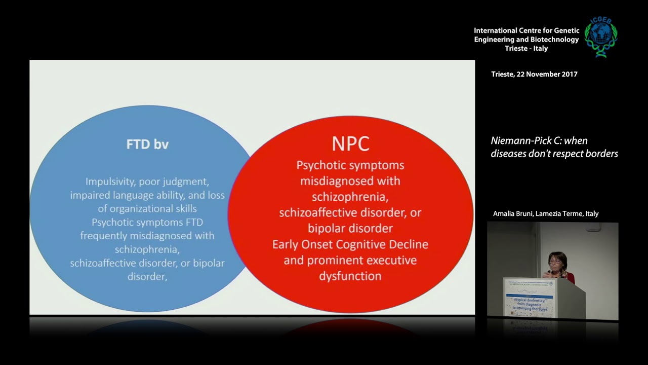 A. Bruni - Niemann-pick C: when diseases don't respect borders