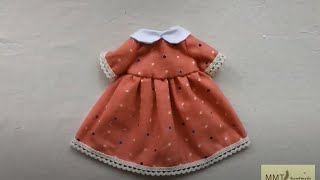 How to make a dress for a rabbit doll.-03