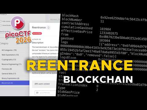 Reentrance Exploit Crashes Server - picoCTF 2026 Blockchain Challenge