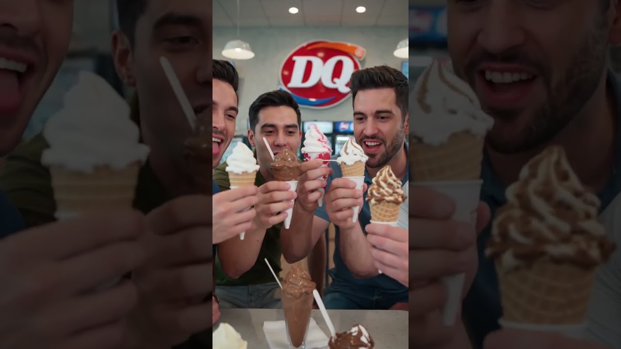 🔥 5 People Rated Dairy Queen Ice Cream… SHOCKING Results! #icecream #foodshorts #food #foodshorts