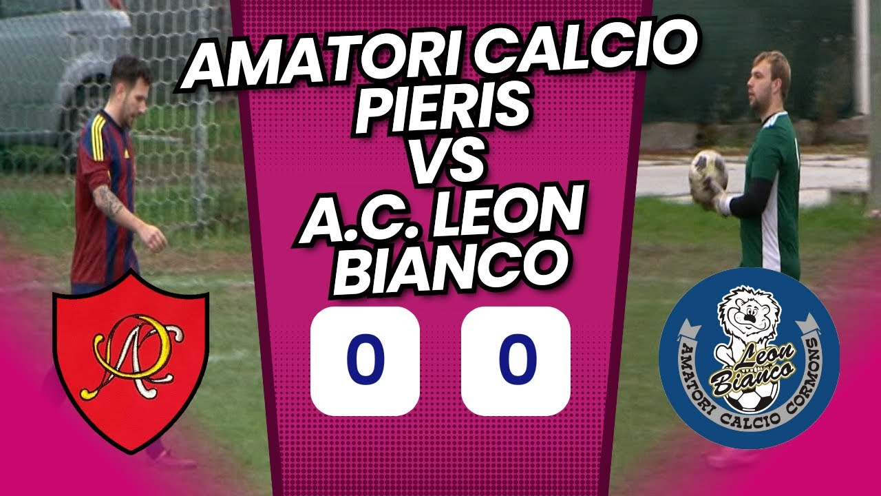 Amatori Calcio Pieris vs A.C. Leon Bianco 0 - 0 (22-11-2025)