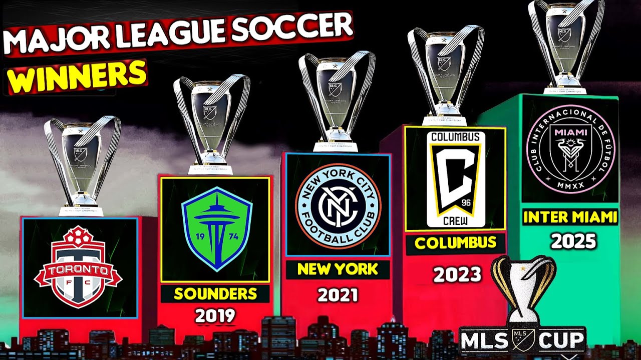 Победители всех чемпионатов MLS (1996–2025) | Победители финала Кубка MLS