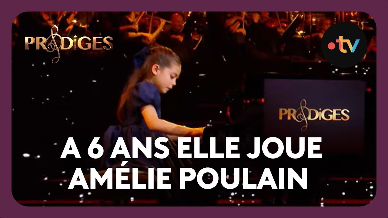 🤩 Fabuleux ! Maya 6 ans joue Amélie Poulain au piano - Prodiges 2eme 1/2 finale Saison 12 | 25/12/25