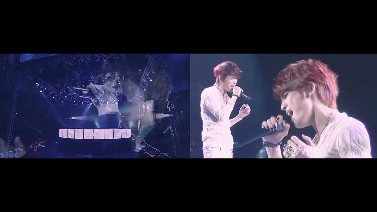 김재중 너를 위해 - 좌 2010 우 2013