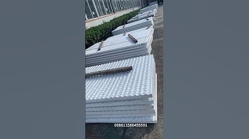 EPS production line making 3D polystyrene construction panel #eps #production #line #3d #ploy