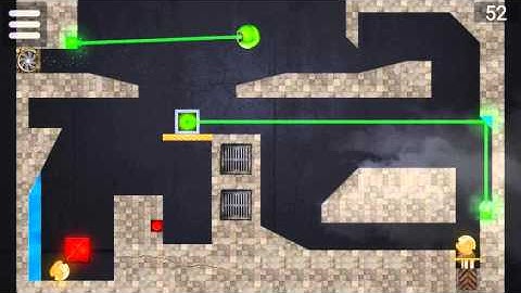 Laserbreak 2 - Level 51, 52 and 53 (Collecting all Coins) playthrough / walkthrough / solution