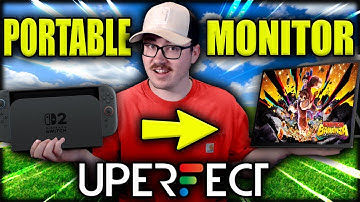 Take your Switch 2 setup ANYWHERE with this MONITOR! | UPERFECT 240hz 2K Gaming Monitor Review