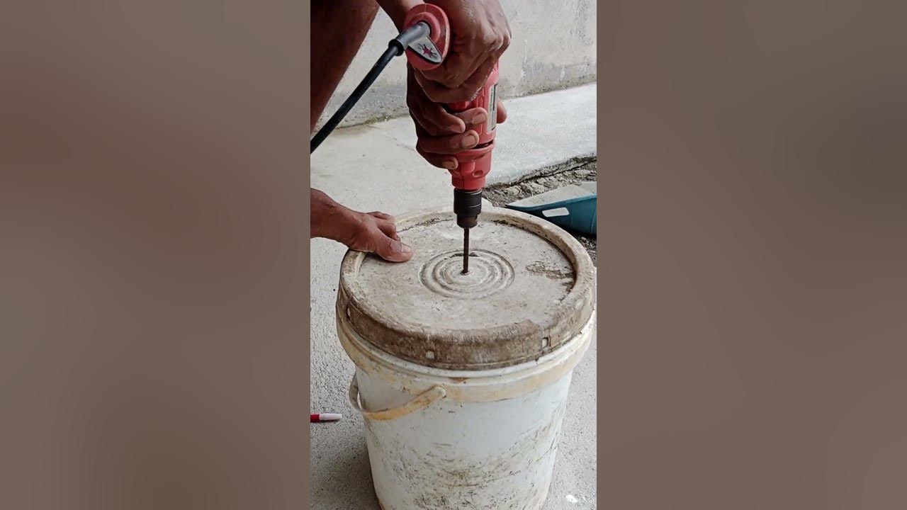 homemade cement mixer shorts YouTube