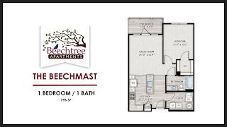 The Beechmast - 1 Bed 1 Bath Video Tour (Beechtree Apartments)