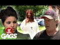Crazy Pregnant Lady Prank, Jesus Turns Water Fountain to Wine Fountain | Just For Laughs Compilation