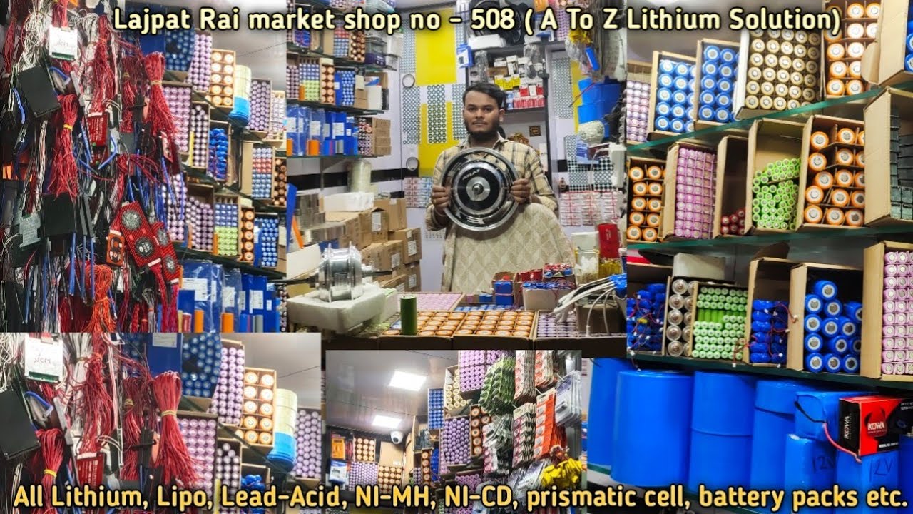 All Lithium,Lipo, Lead-Acid, NI-MH, NI-CD, prismatic,BMS, Ev battery packs & All Battery Parts.