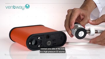 Ventway Sparrow Learning Platform: (08) Connecting a High-Pressure O2 Source