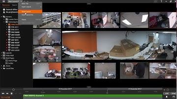 Wisenet WAVE - Customizable layouts