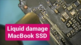 how to recover data from MacBook SSD with liquid damage