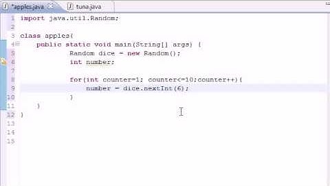 Java Programming Tutorial   26   Random Number Generator