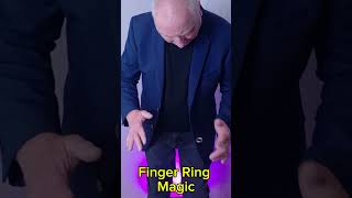 Crazy FLOATING RING Magic 🎩🪄✨️ #shorts #magic #magician #kpop #viral #trend