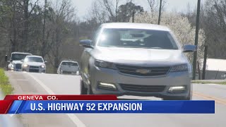 u.s. highway 52 four-laning project in eastern geneva county