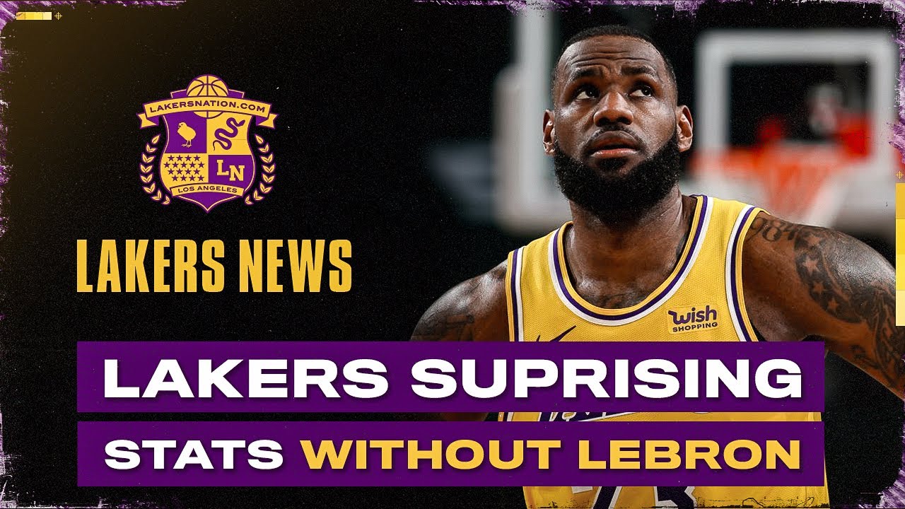 Shocking Lakers Stats Without LeBron James YouTube