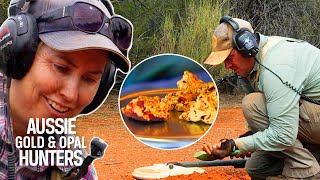 Kellie And Henri End Their Season With A Gold Nugget Haul Worth $20K | Aussie Gold Hunters