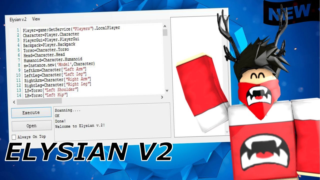 Roblox Exploit Elysian V2 Full Lua Loadstrings W Scripts More Youtube - elysian roblox download