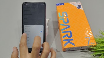 How to increase screen timeout in tecno spark 7 pro | Screen off problem kaise thik kare