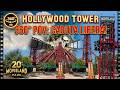 😱 HOLLYWOOD TOWER Movieland | POV 360° 8K – Caduta Libera da 50 METRI!