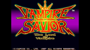 Vampire Savior - The Lord of Vampire (Arcade / US) | Jon Talbain Playthrough (04/01/2022)