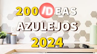 200 AZULEJOS para COCINAS MODERNAS 2024 TENDENCIAS y COLORES | MODELOS ZELLIGE, GRAN FORMATO y SUELO