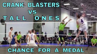 FIGHT FOR A MEDAL - Crank Blasters vs Tall Ones (FULL GAME 10 Volleyball) - USAV 2017 Nationals