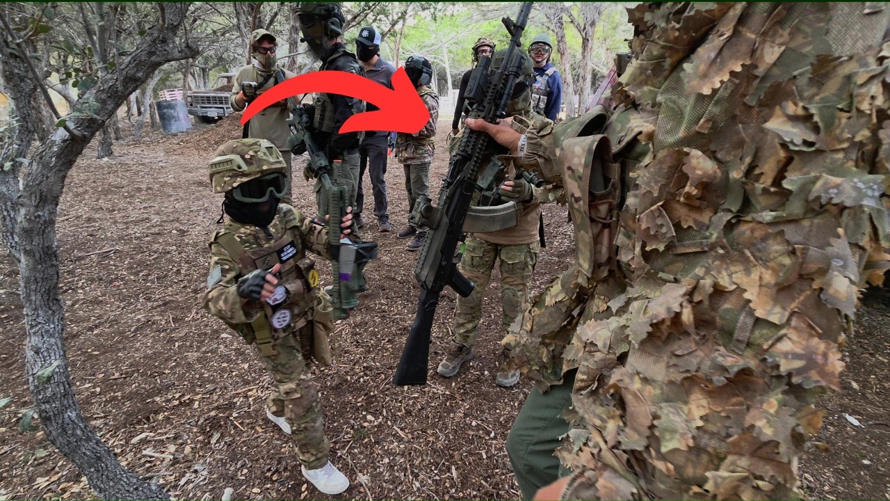 Я дал этому парню свою страйкбольную винтовку!?! Геймплей с АК-74