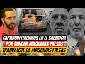 CON MAQUINAS FALSAS ATRAPAN ITALIANOS EN SAN SALVADOR 