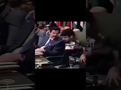 شاهد نباهة عبد حمود الخطاب إلى الرئيس صدام حسين