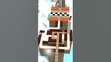 STACKY DASH game Finish in 98 level complete playing in Ninja