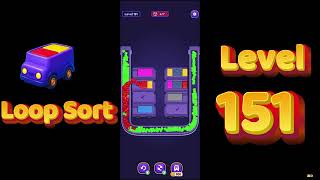 Celebrity Loop Sort Level 151 Walkthrough 🚚🧩 | Truck Puzzle Game | Solutionguruji Wealth