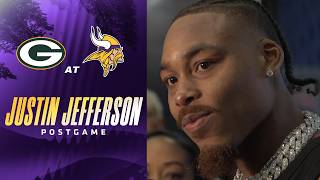 Justin Jefferson on the Vikings Comeback Win Over Packers: “It Was a Great Team Win”