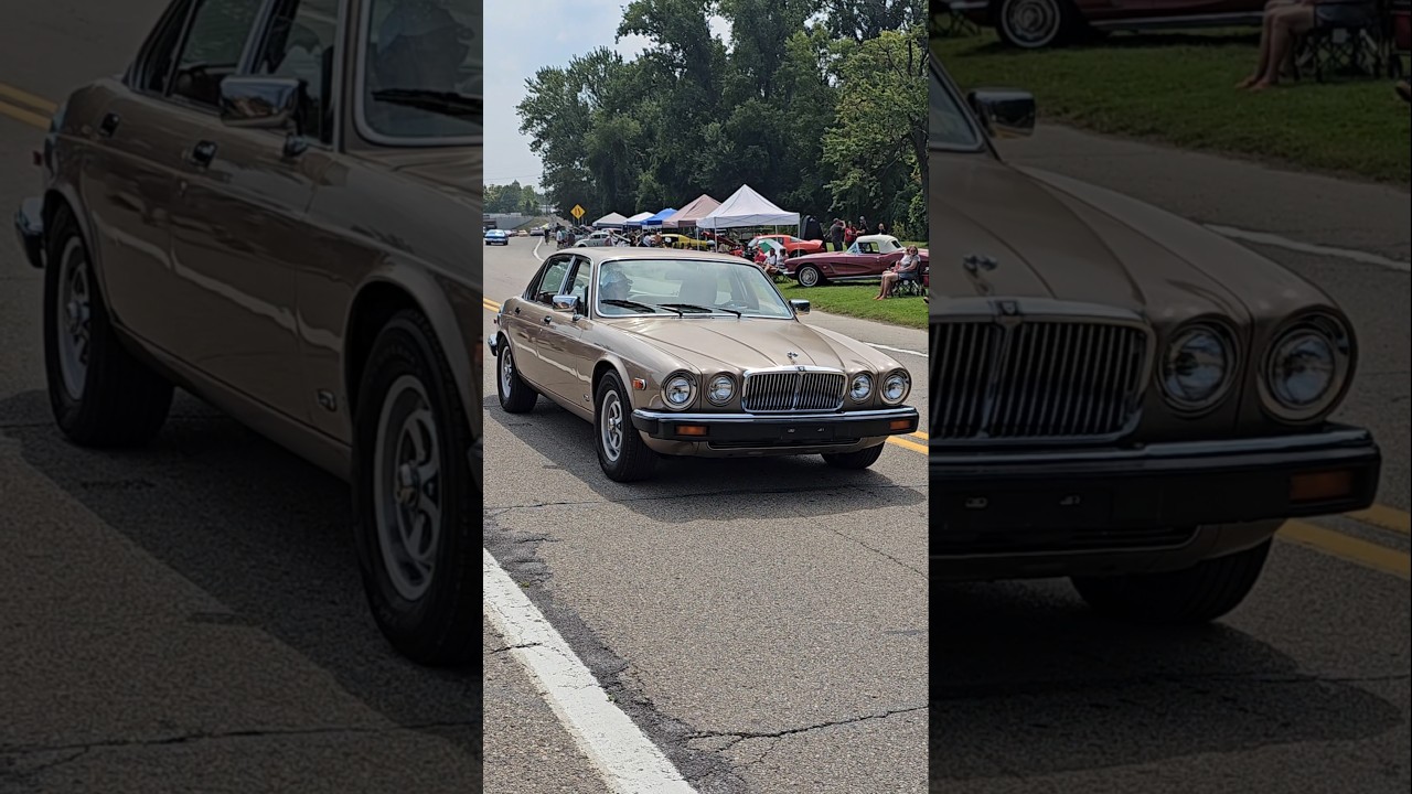 Jaguar XJ6 Classic Car Drive By Engine Sound Cruisin' Hines 2024