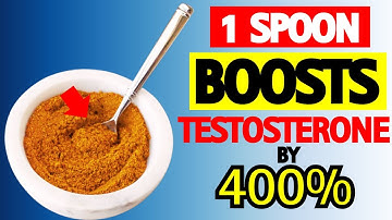 One Spoon Per Day To Have The TESTOSTERONE Levels Of A 20-Year-Old 💪[healthpro]