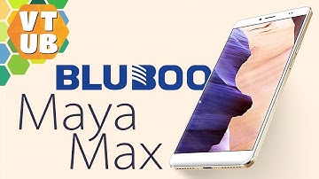 Посылка с Bluboo Maya Max Из Серии налепили кучу всякого